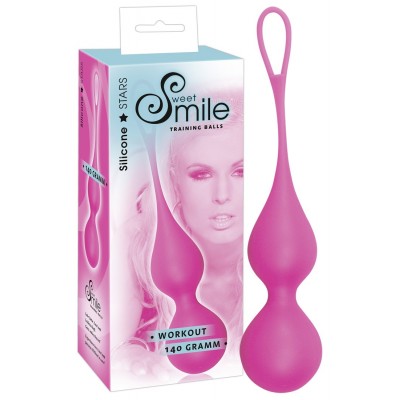 PALLINE DEL PIACERE IN SILICONE SWEET SMILE "WORK OUT" - 140 GR