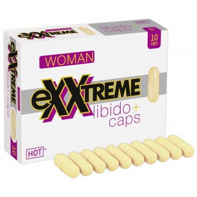 CAPSULE STIMOLANTI PER DONNE "LIBIDO EXXTREME" - 10 PEZZI