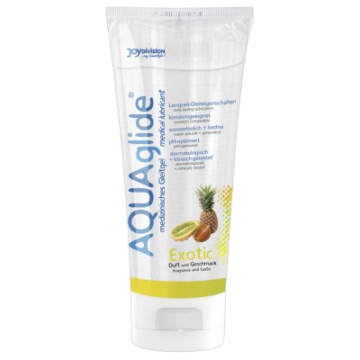 LUBRIFICANTE GEL AROMA FRUTTI ESOTICI "AQUAGLIDE" - 100 ML