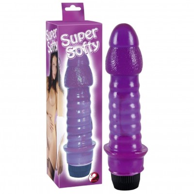 VIBRATORE - SUPER SOFTY - COLORE VIOLA